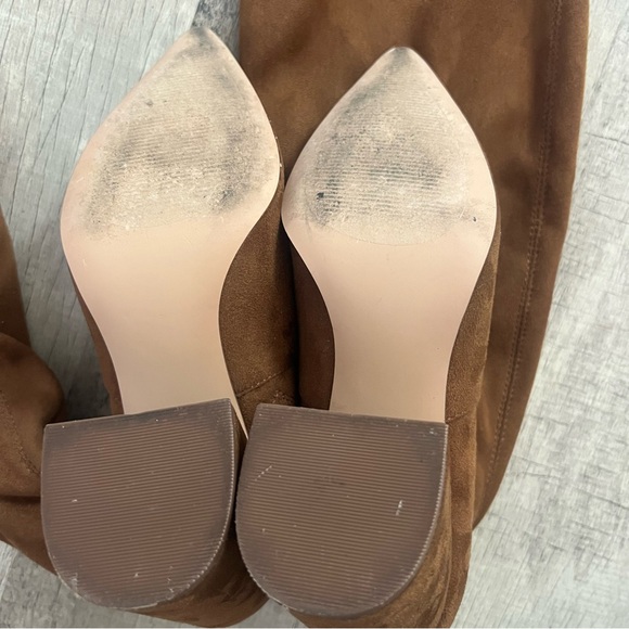 Steve Madden Jacoby Brown Pointed Toe Tall Over- the-Knee  Boots Shoes Size 9 - Picture 5 of 8